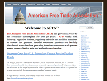 Tablet Screenshot of aftaus.com
